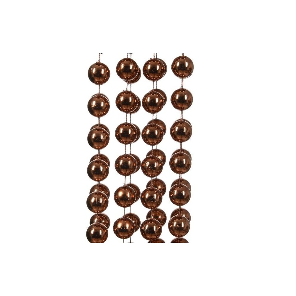 GHIRLANDA PALLINE BROWN D2 MT2